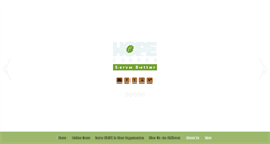Desktop Screenshot of hopecoffee.com